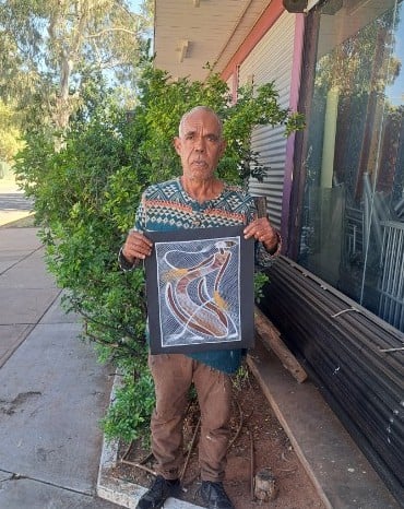 Eddie Blitner Aboriginal Art