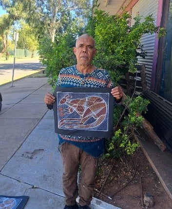 Eddie Blitner Aboriginal Art