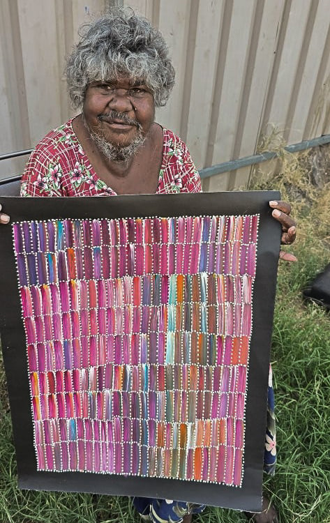 Jeannie Mills Pwerle Aboriginal Art