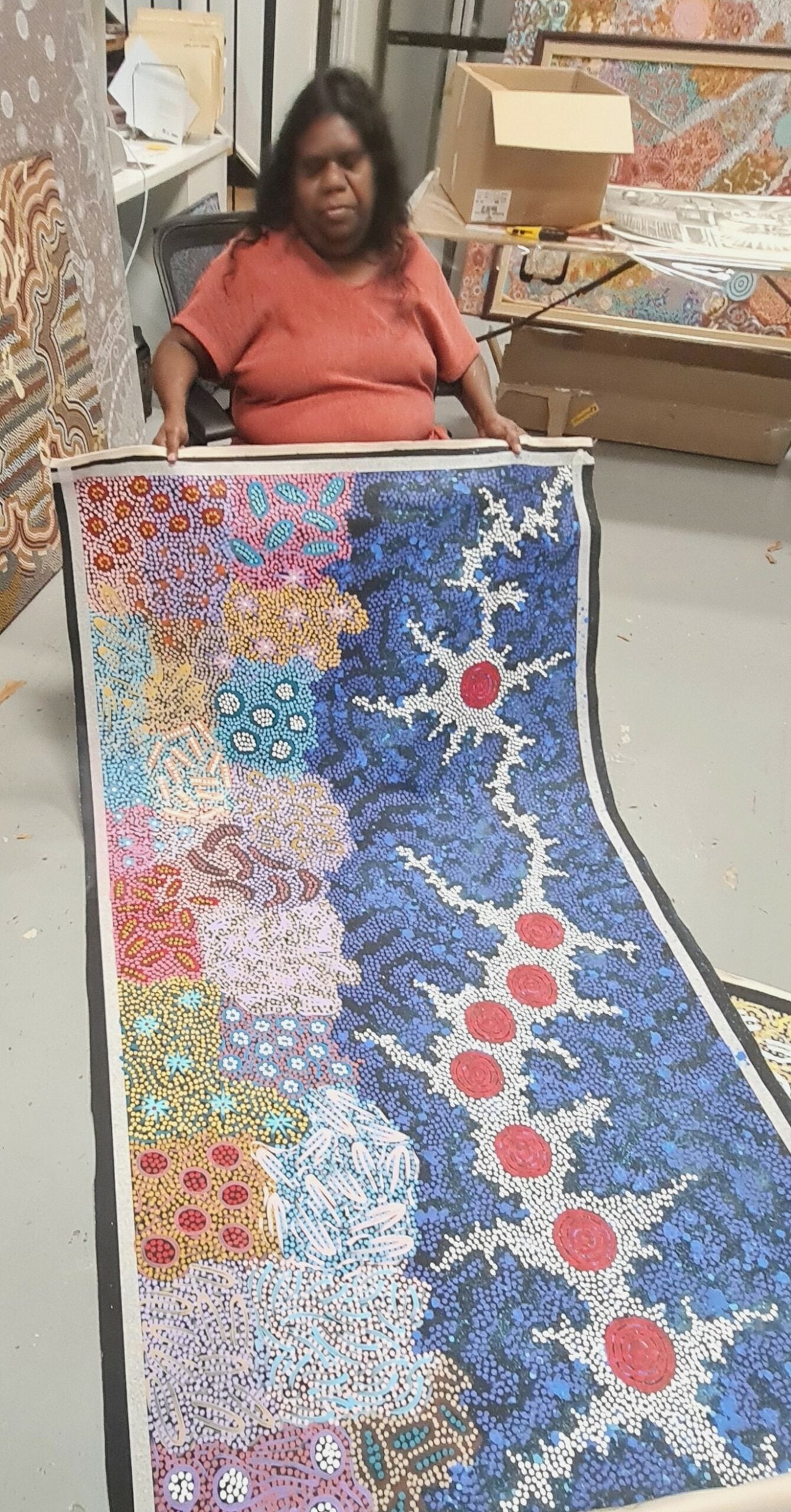 Michelle Possum Nungurrayi Aboriginal Art