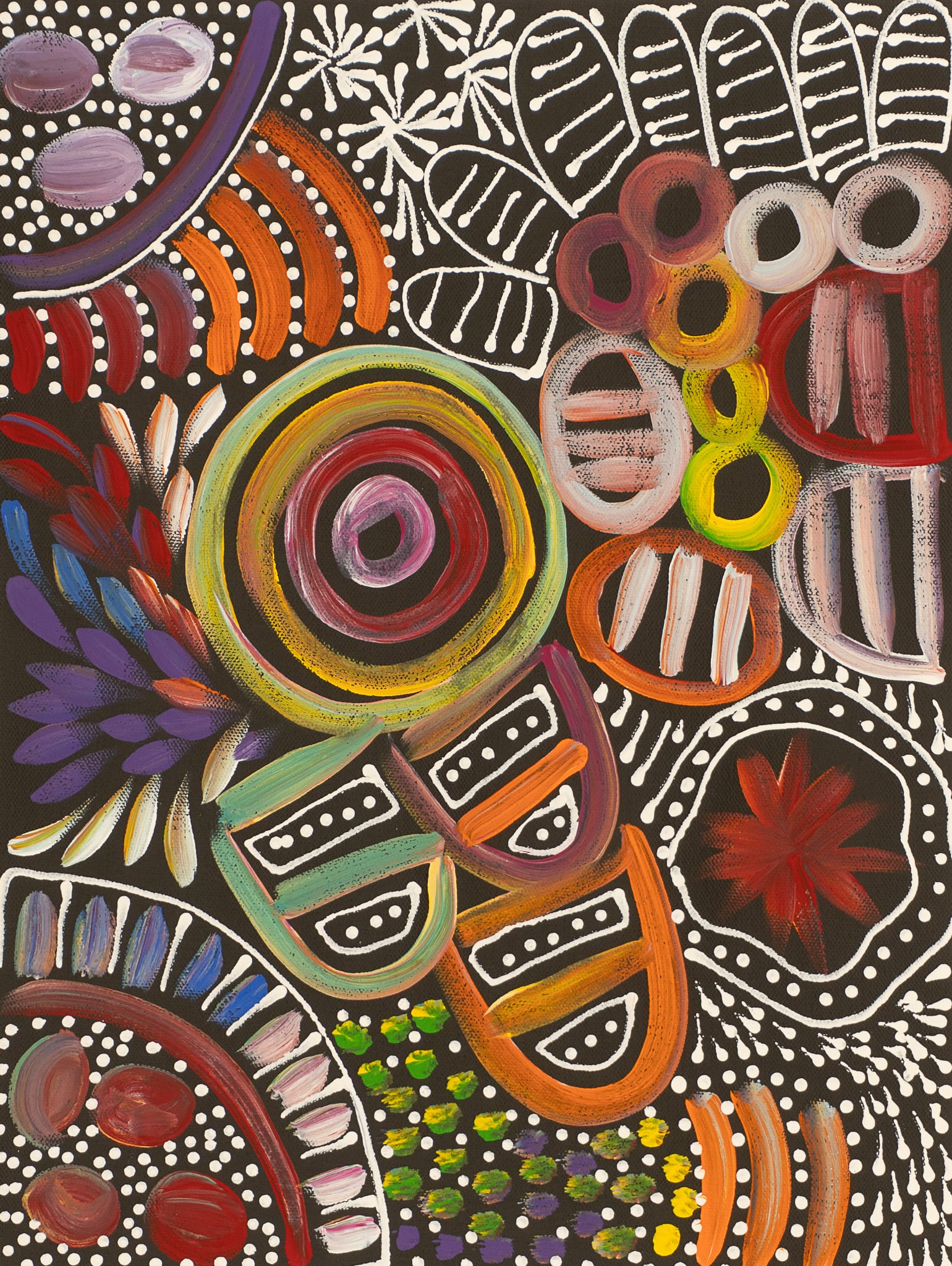 Louise Numina Napananka Aboriginal Art