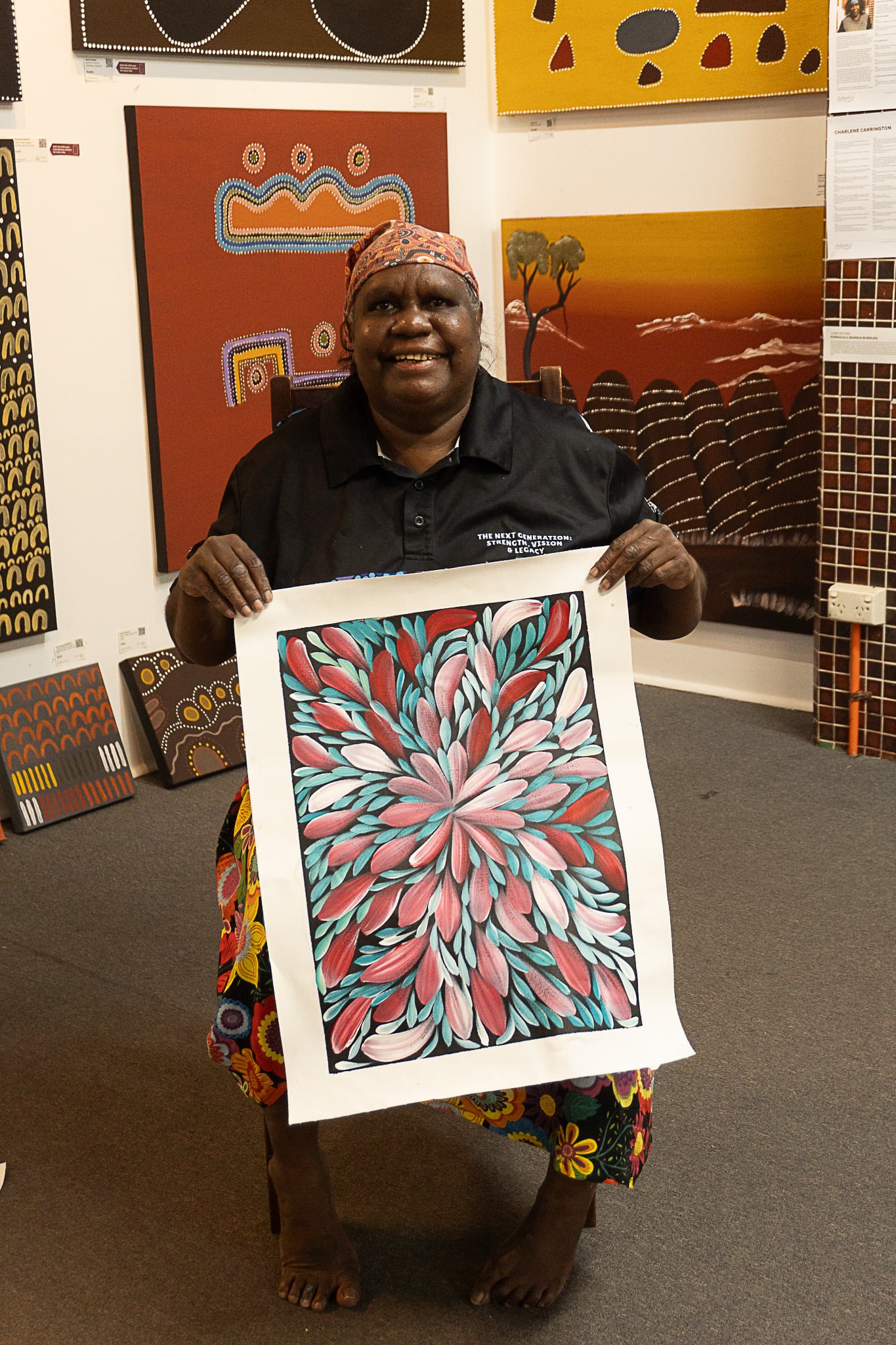 Louise Numina Napananka Aboriginal Art
