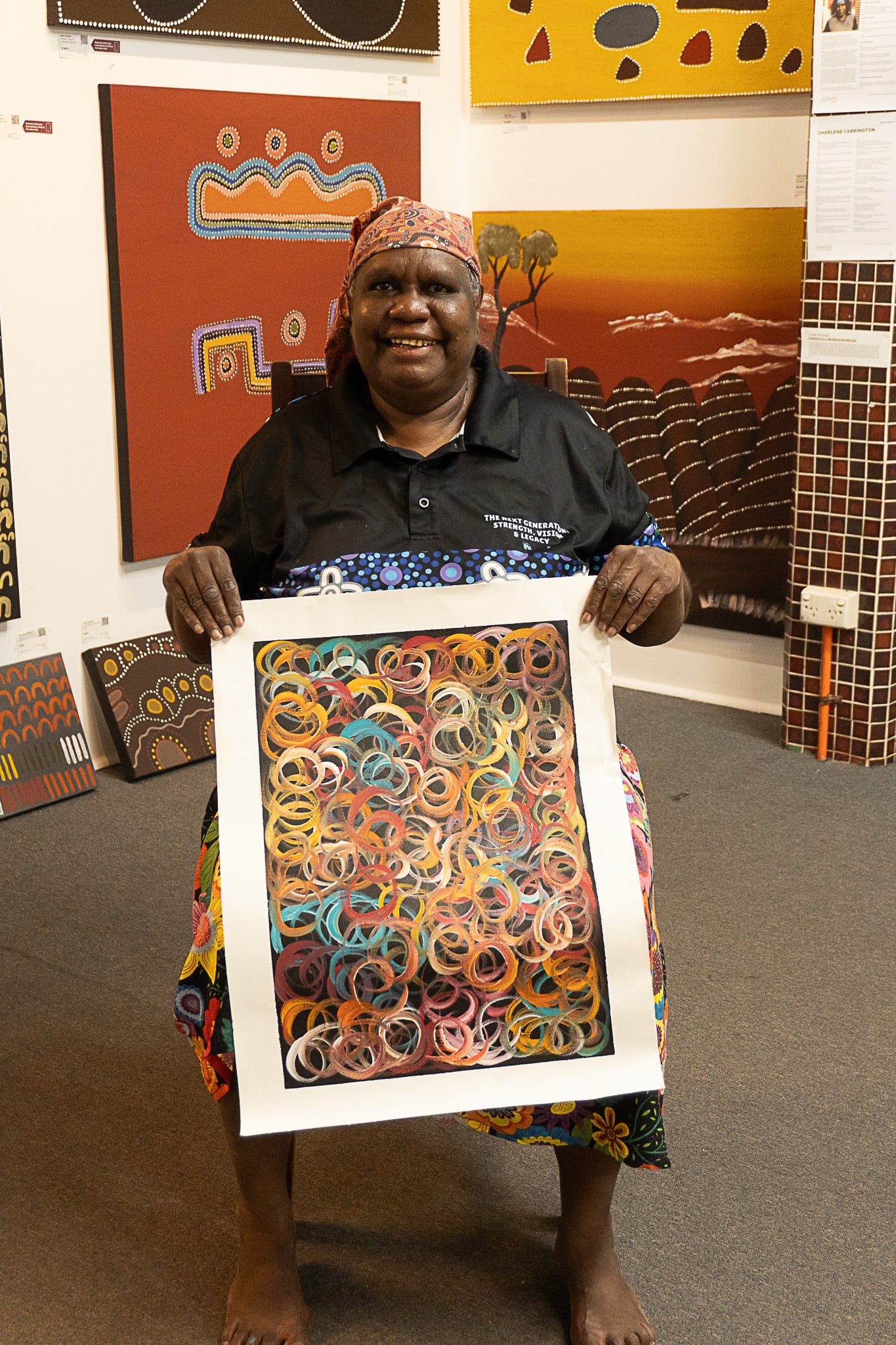 Louise Numina Napananka Aboriginal Art