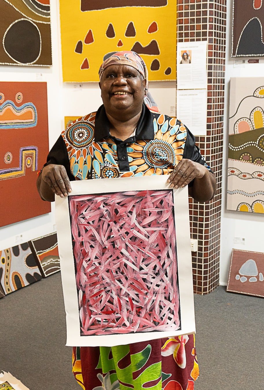 Louise Numina Napananka Aboriginal Art