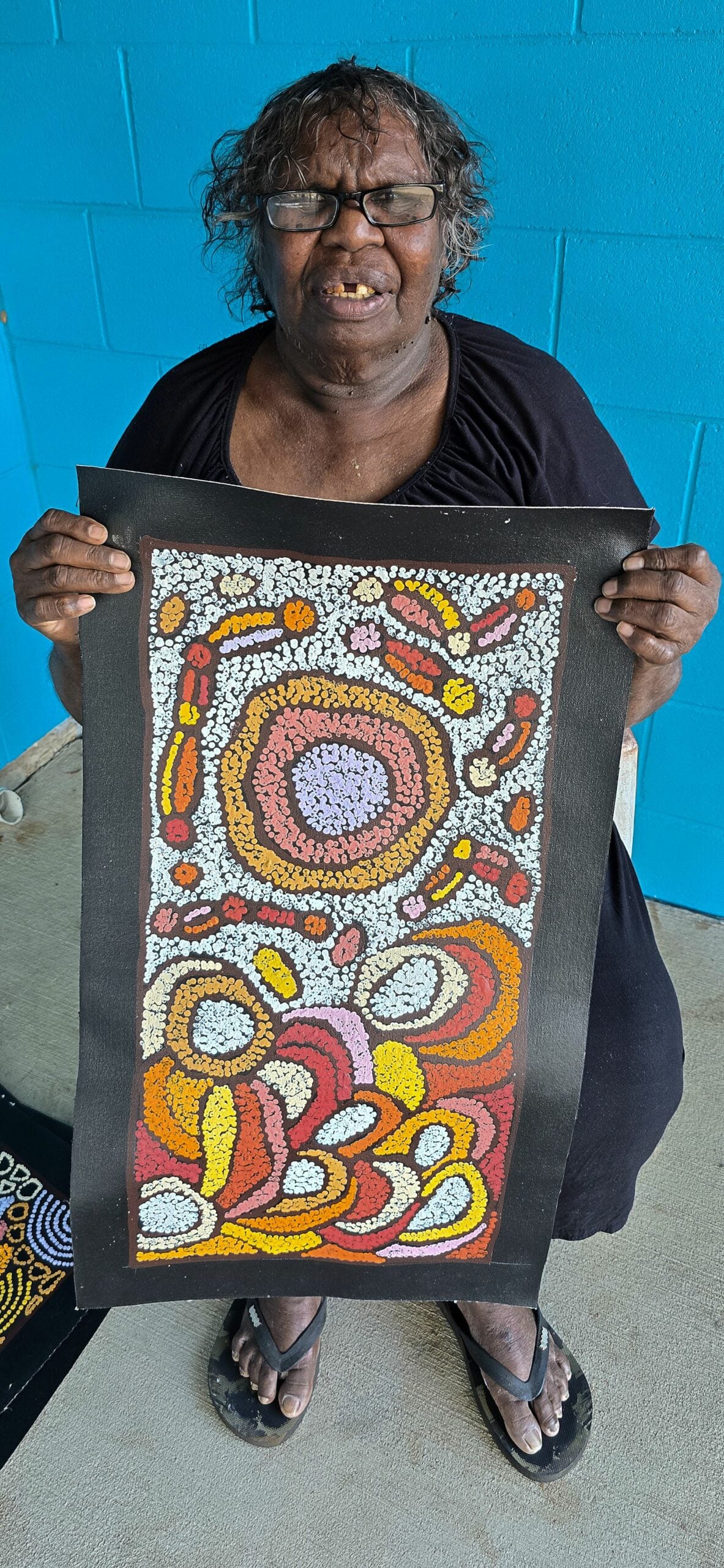 Nellie Marks Nakamarra Aboriginal Art