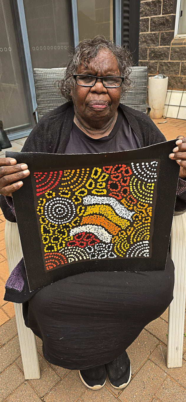 Nellie Marks Nakamarra Aboriginal Art