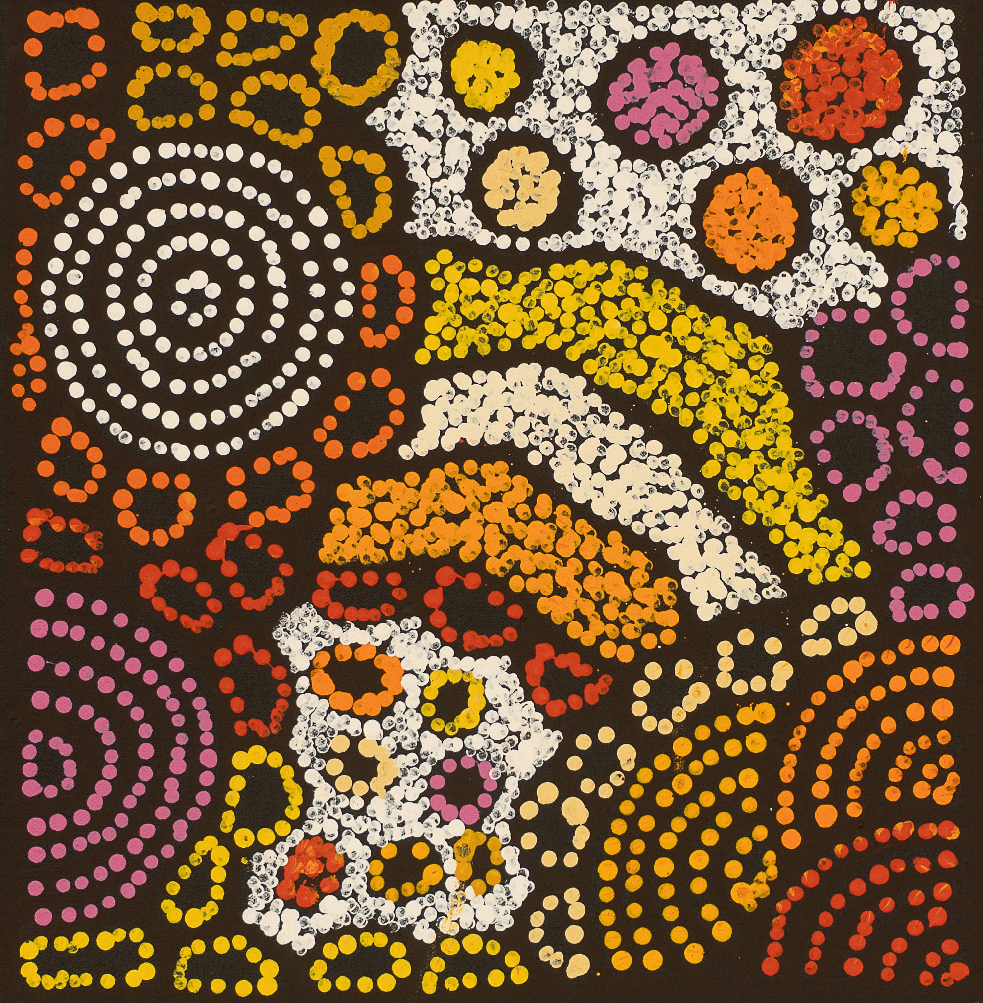 Nellie Marks Nakamarra Aboriginal Art