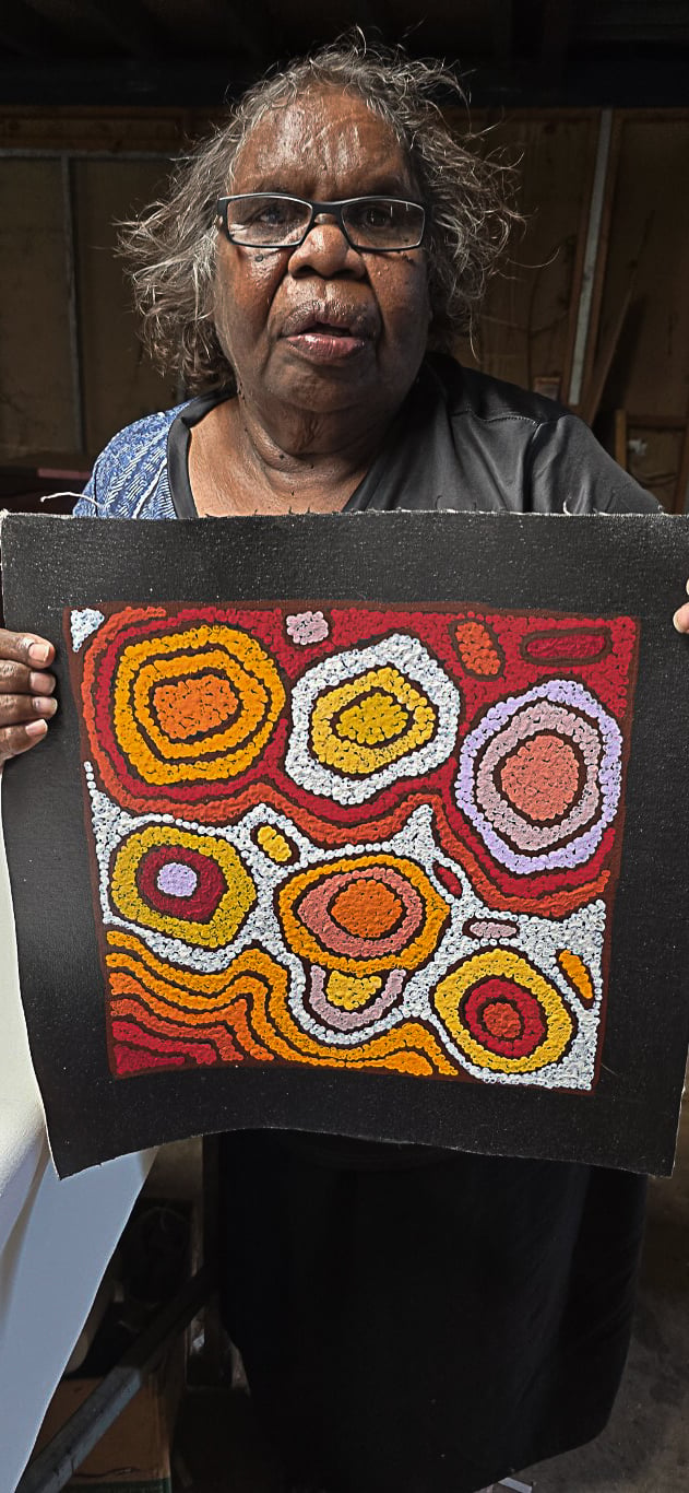 Nellie Marks Nakamarra Aboriginal Art