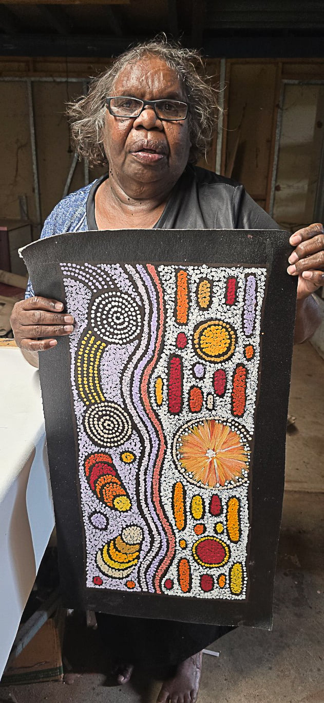 Nellie Marks Nakamarra Aboriginal Art