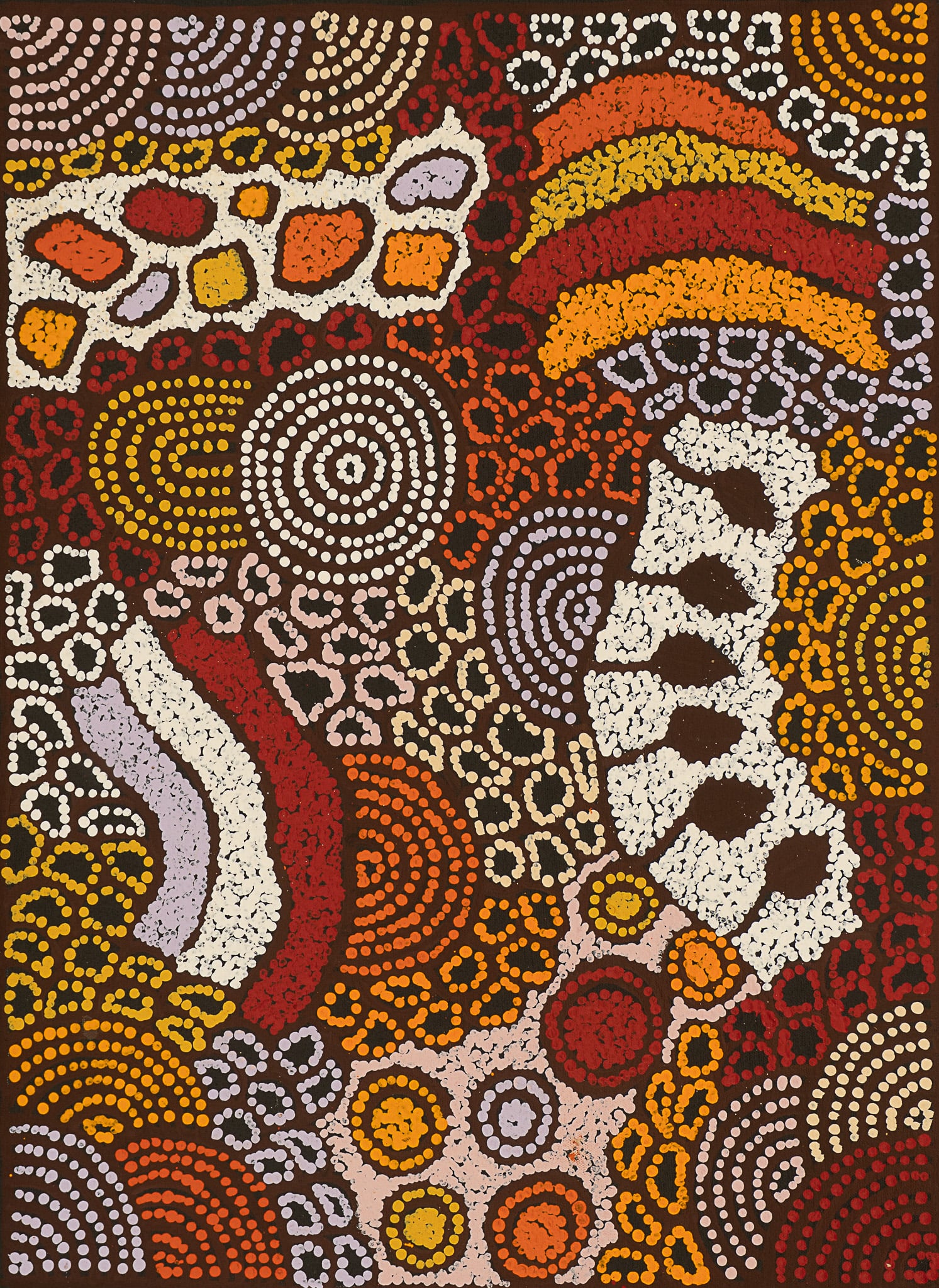 Nellie Marks Nakamarra Aboriginal Art
