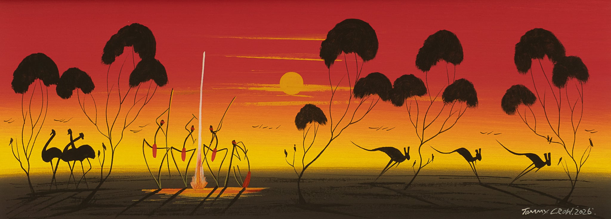 Tommy Crow Aboriginal Art