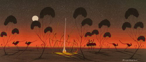 Tommy Crow Aboriginal Art