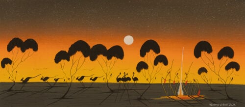 Tommy Crow Aboriginal Art