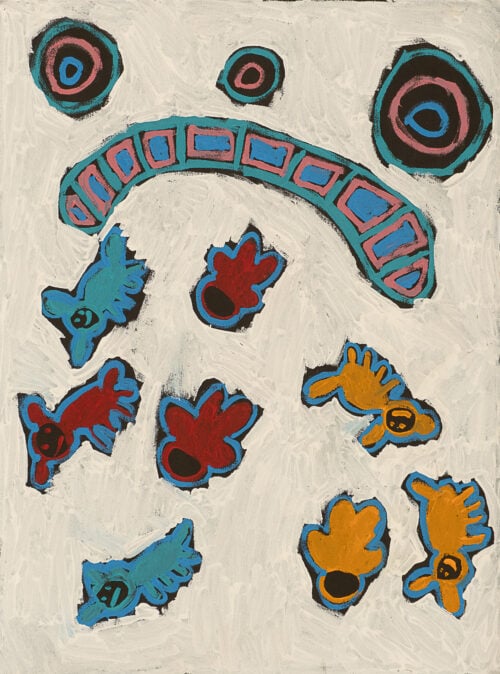 Saraeva Napangardi Marshall Aboriginal Art