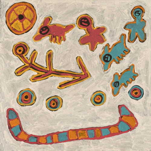 Saraeva Napangardi Marshall Aboriginal Art