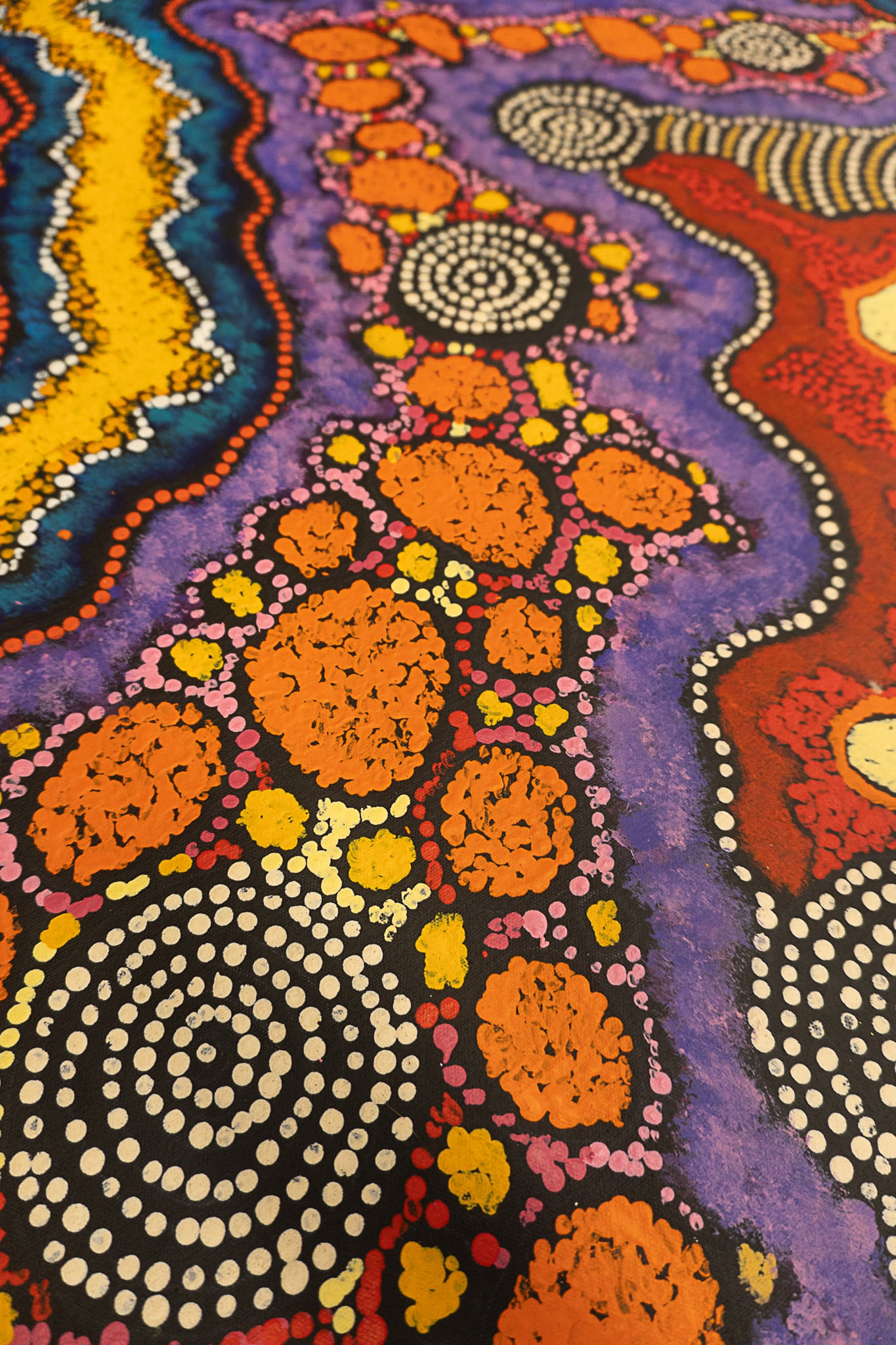 Damien and Yilpi Marks Aboriginal Art