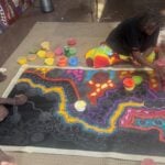 Damien and Yilpi Marks Aboriginal Art