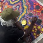 Damien and Yilpi Marks Aboriginal Art