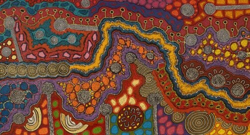 Damien and Yilpi Marks Aboriginal Art