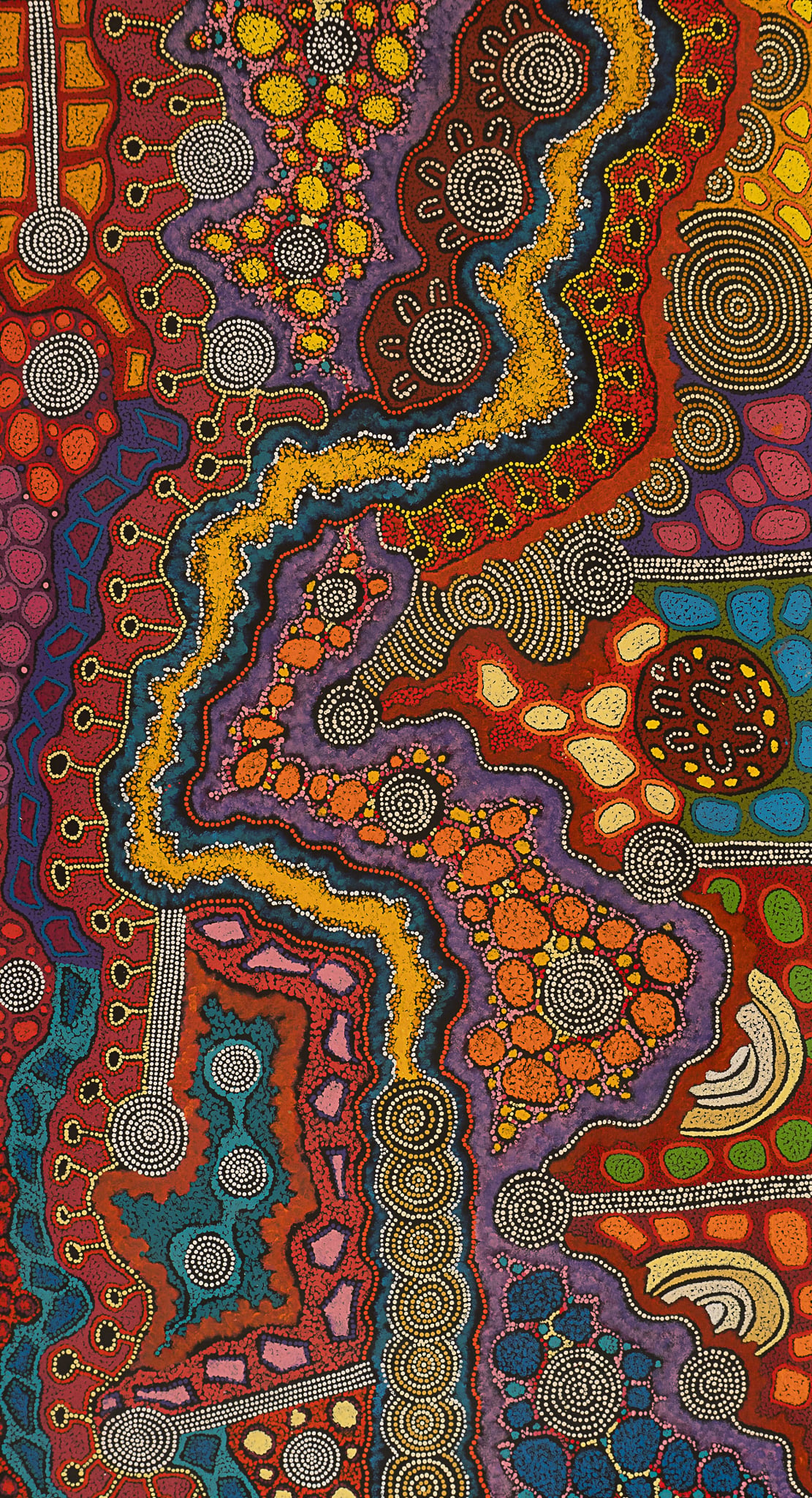 Damien and Yilpi Marks Aboriginal Art