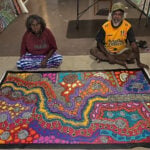 Damien and Yilpi Marks Aboriginal Art