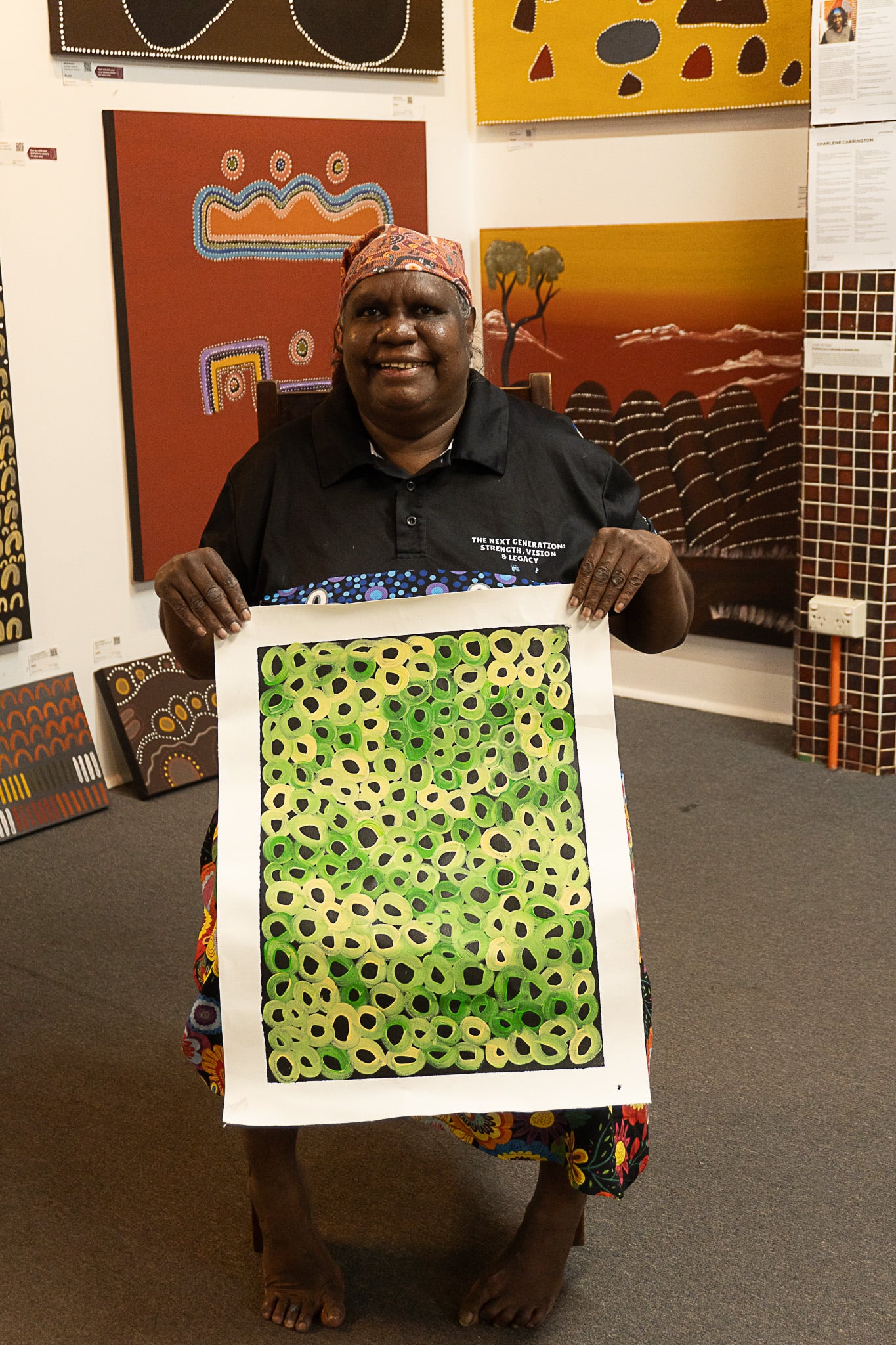 Louise Numina Napananka Aboriginal Art