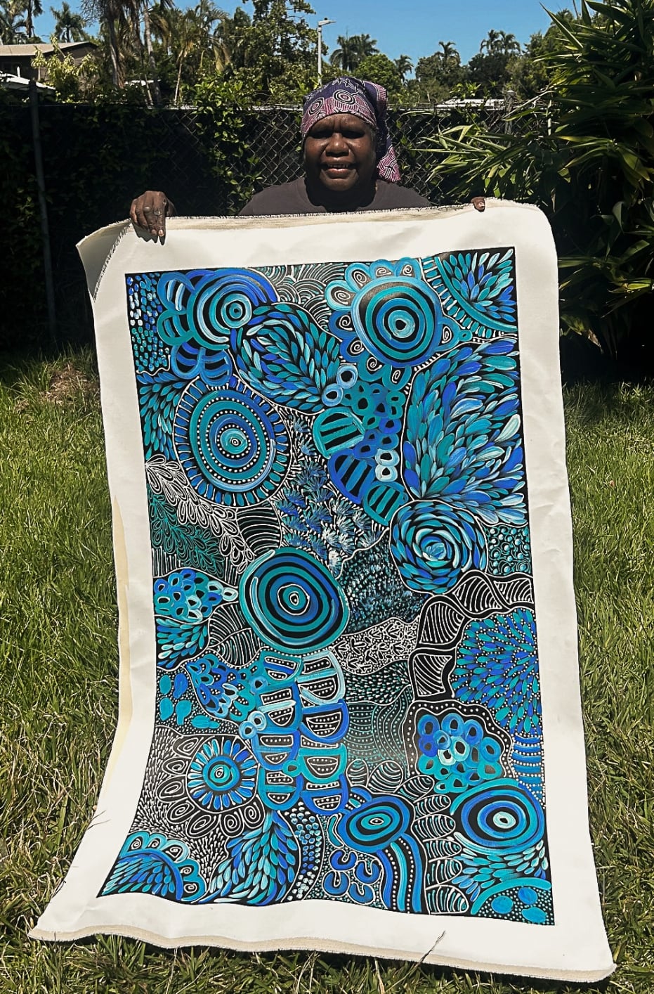 Louise Numina Napananka Aboriginal Art