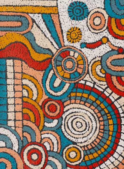 Nellie Marks Nakamarra Aboriginal Art