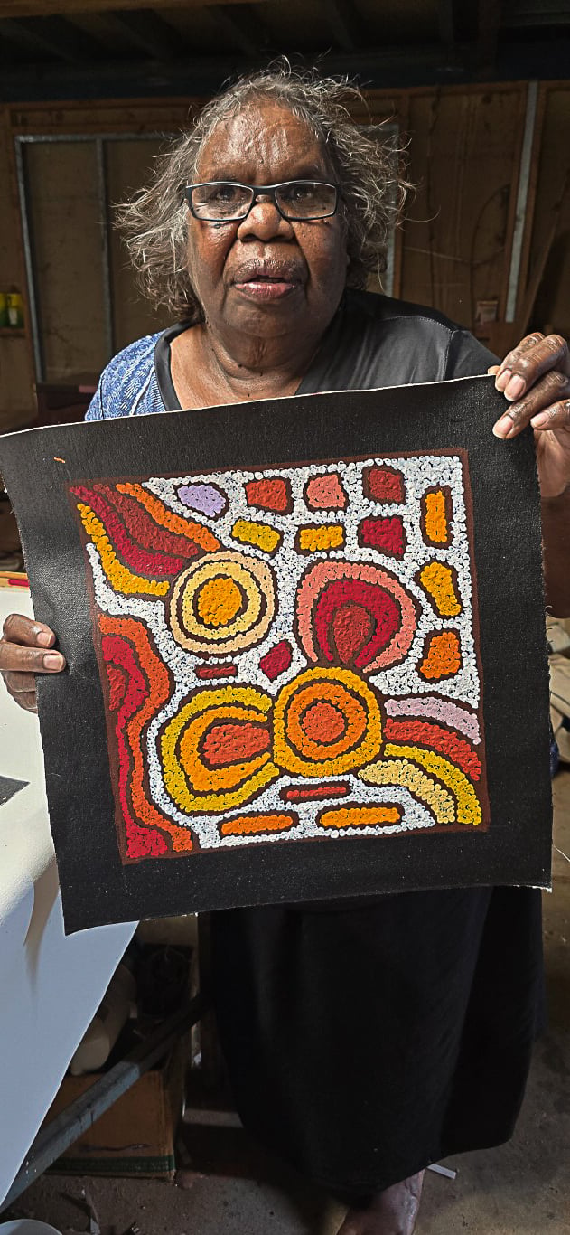 Nellie Marks Nakamarra Aboriginal Art