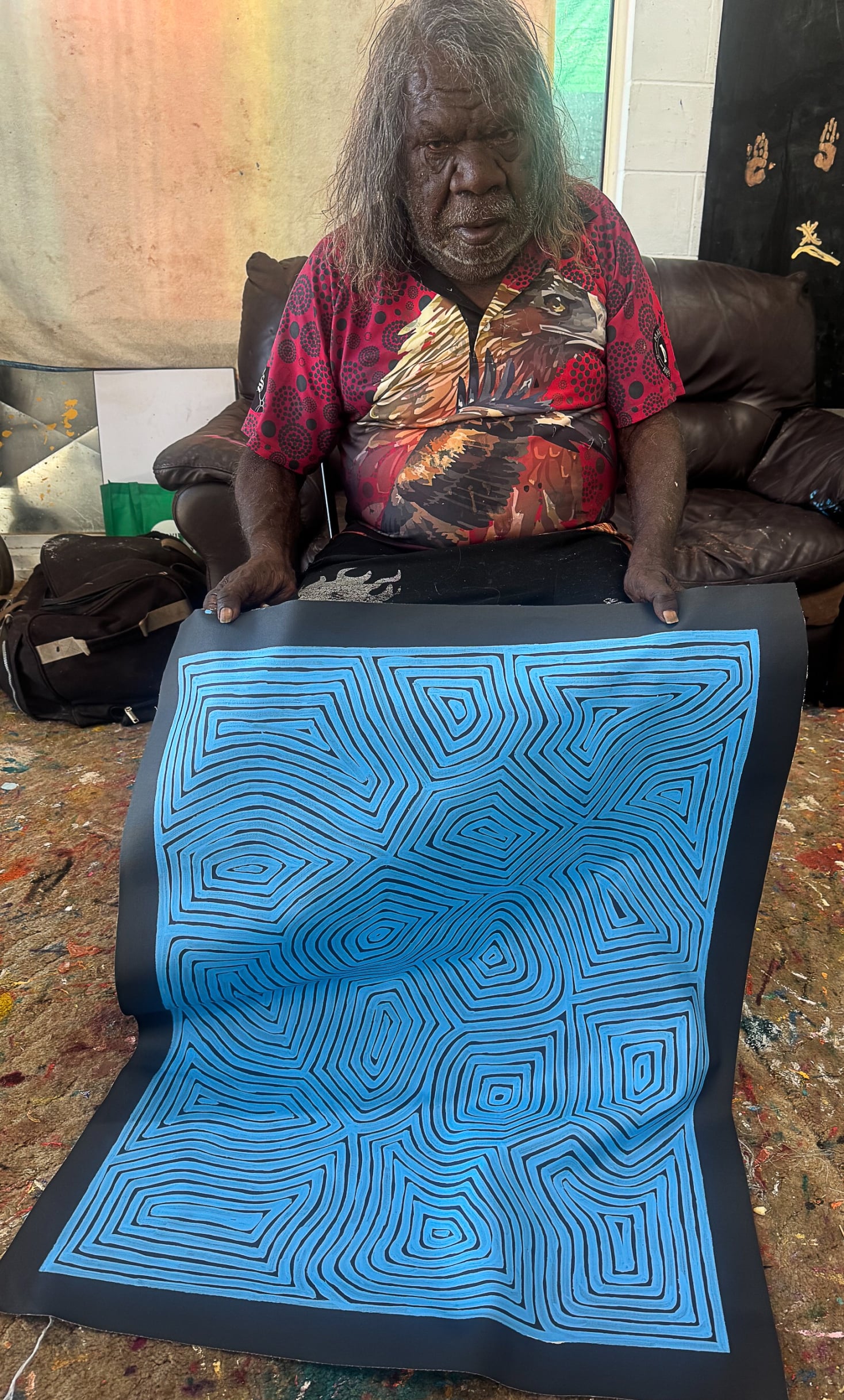George Hairbrush Tjungurrayi Aboriginal Art