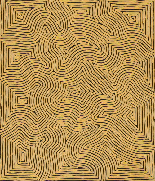 George Hairbrush Tjungurrayi Aboriginal Art