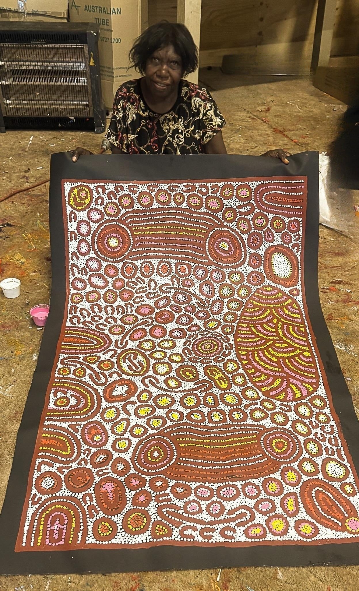 Joylene Reid Napangardi Aboriginal Art
