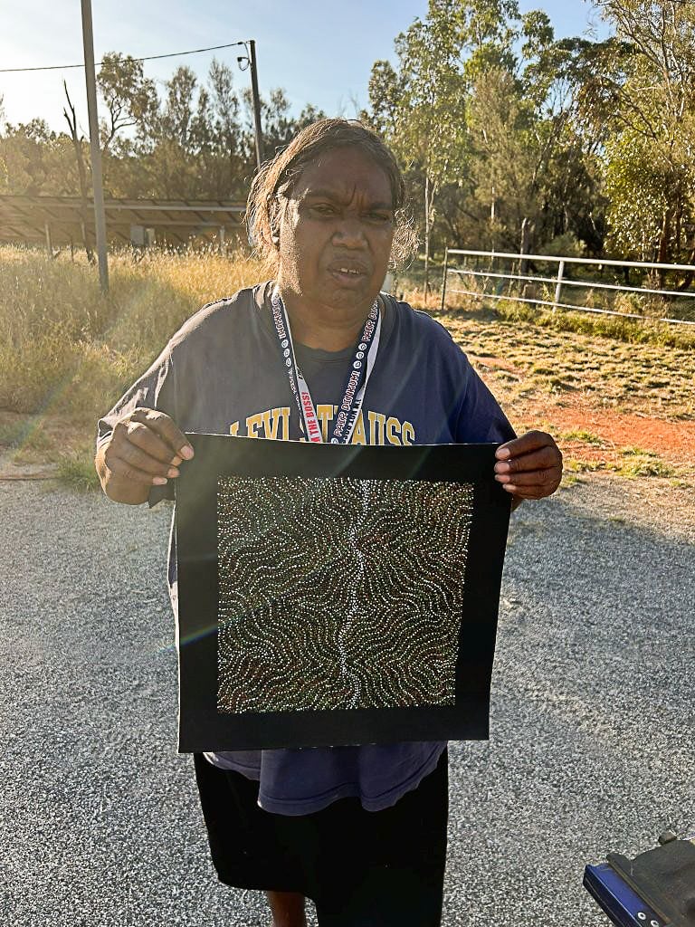 Annie Nelson Napangardi Aboriginal Art