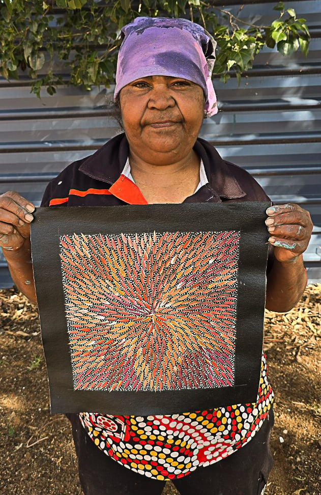 Bernadine Johnson Kemarre Aboriginal Art