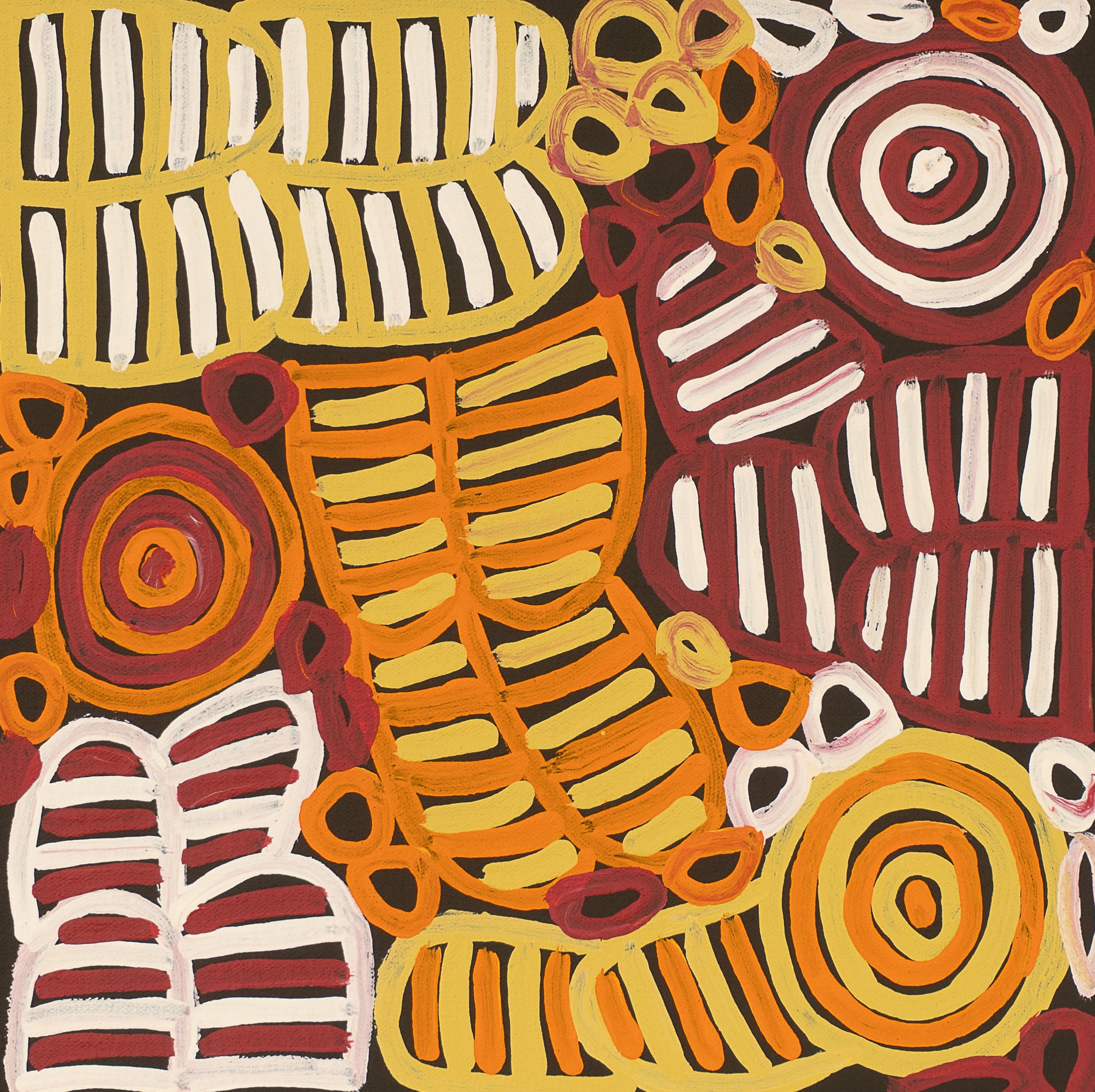 Dora Mbitjana Aboriginal Art