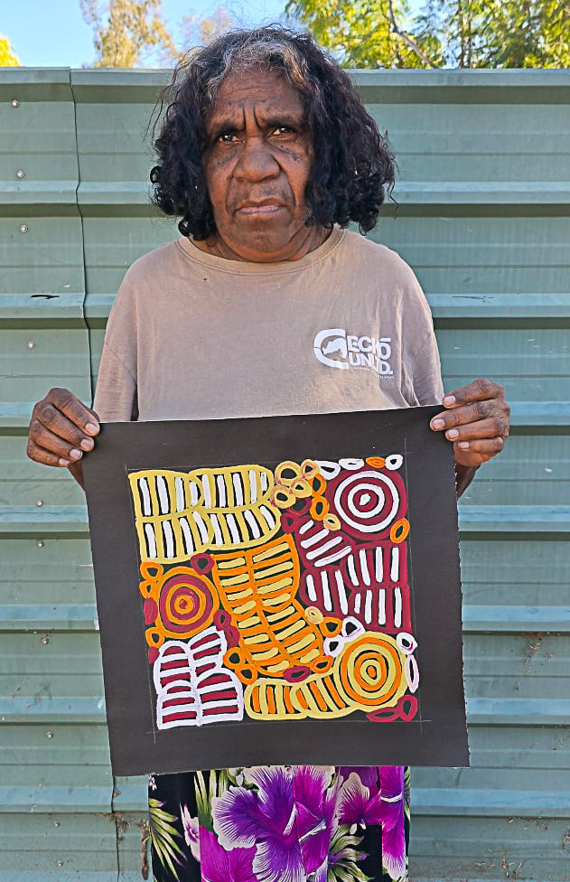 Dora Mbitjana Aboriginal Art