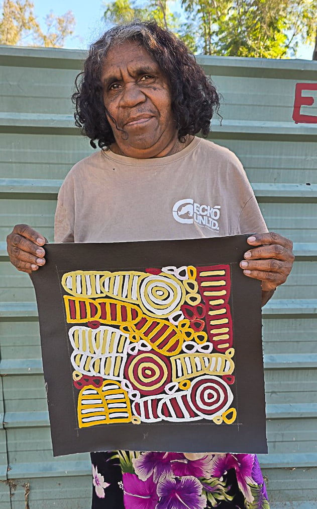Dora Mbitjana Aboriginal Art