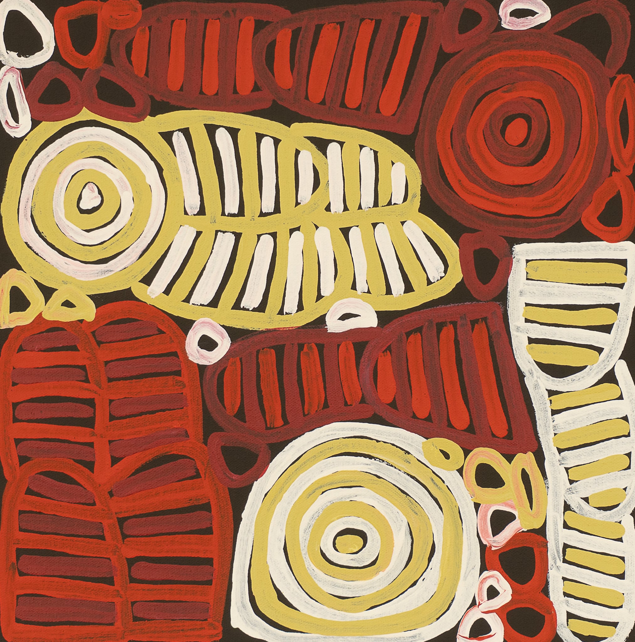 Dora Mbitjana Aboriginal Art