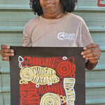 Dora Mbitjana Aboriginal Art