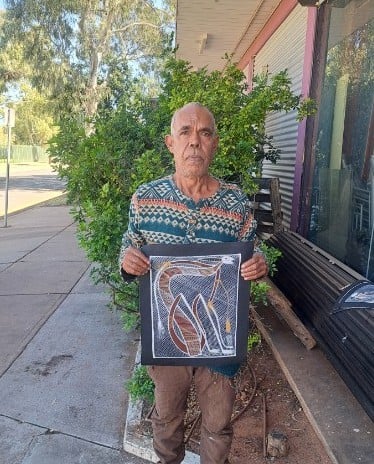Eddie Blitner Aboriginal Art