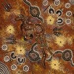 Justin Ronberg Jappurrula Aboriginal Art