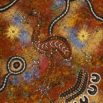 Justin Ronberg Jappurrula Aboriginal Art