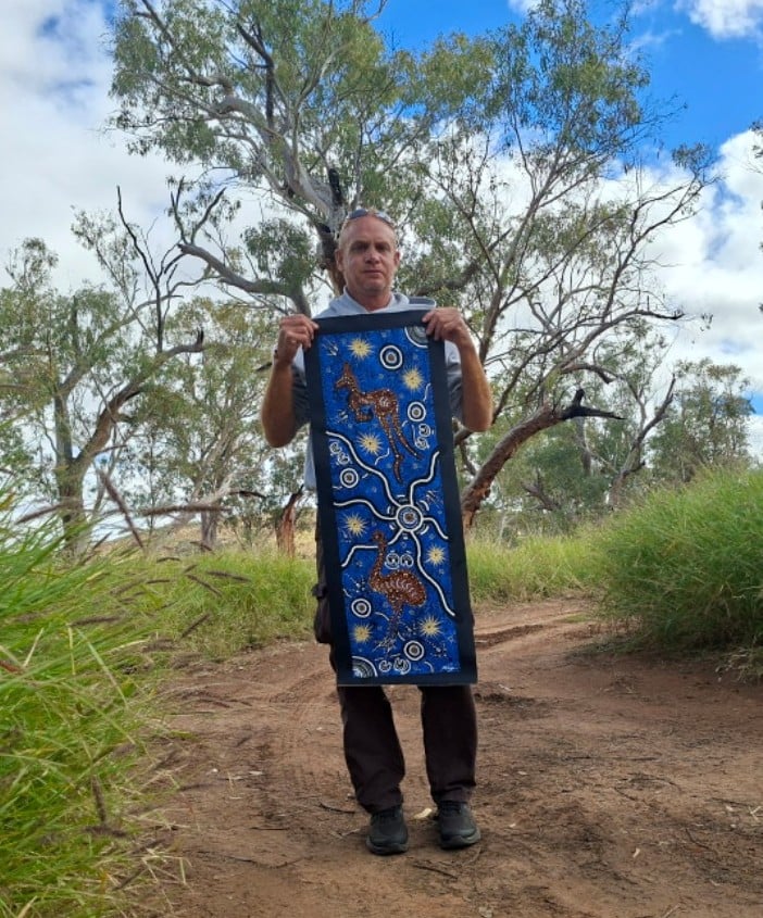 Justin Ronberg Jappurrula Aboriginal Art