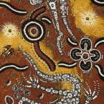 Justin Ronberg Jappurrula Aboriginal Art