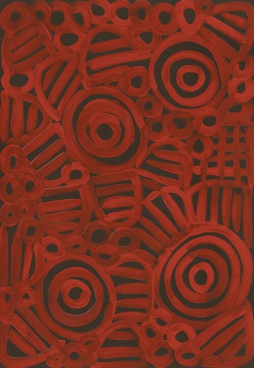 Louise Numina Napananka Aboriginal Art