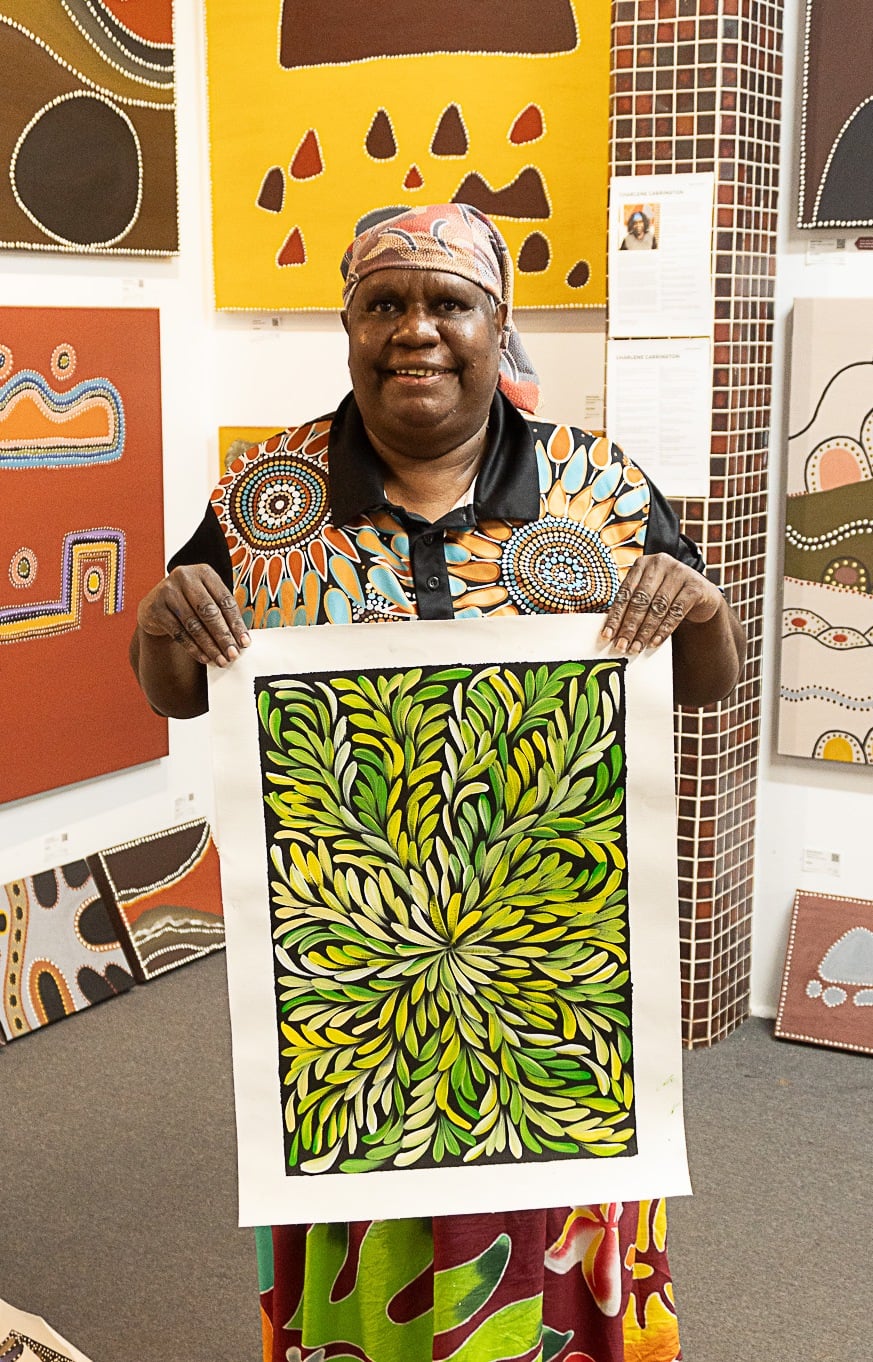 Louise Numina Napananka Aboriginal Art
