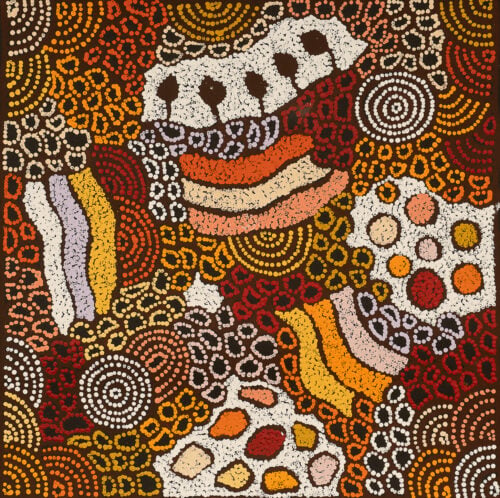 Nellie Marks Nakamarra Aboriginal Art