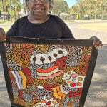 Nellie Marks Nakamarra Aboriginal Art
