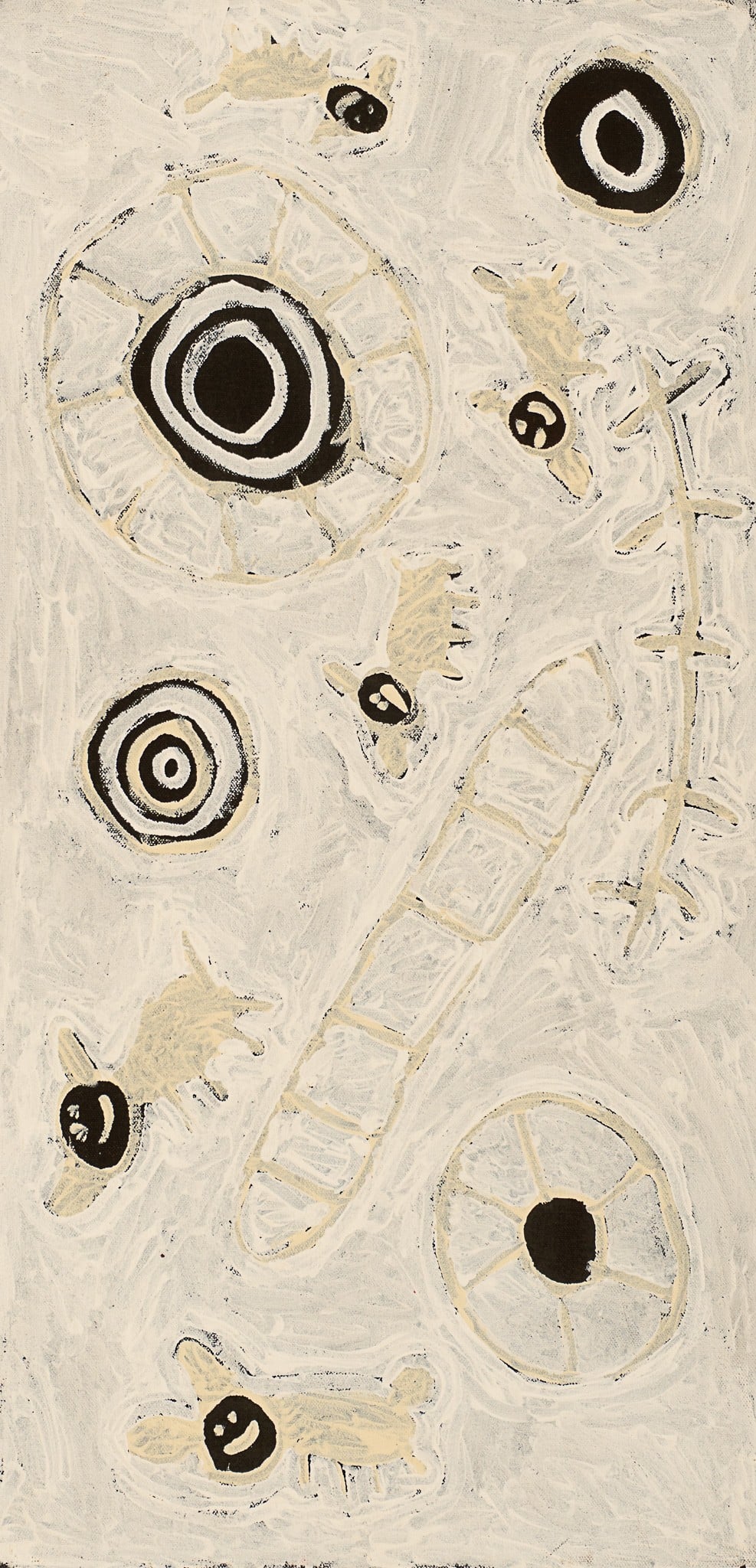 Saraeva Napangardi Marshall Aboriginal Art