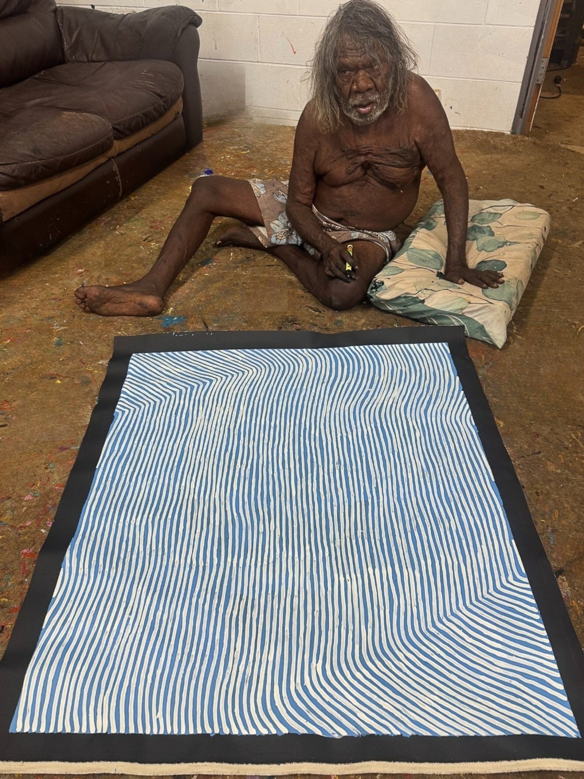 George Hairbrush Tjungurrayi Aboriginal Art
